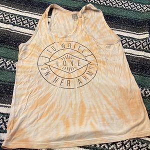 TWLOHA to write love on her arms tank top large